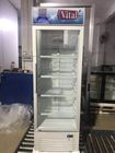 350L Saving-energy Low Noise Commercial Fridge / Auto Defrost Refrigerated Display Cooler / Beverage Cooler